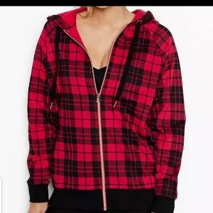 Victoria Secret Sport Buffalo Plaid Sweater
